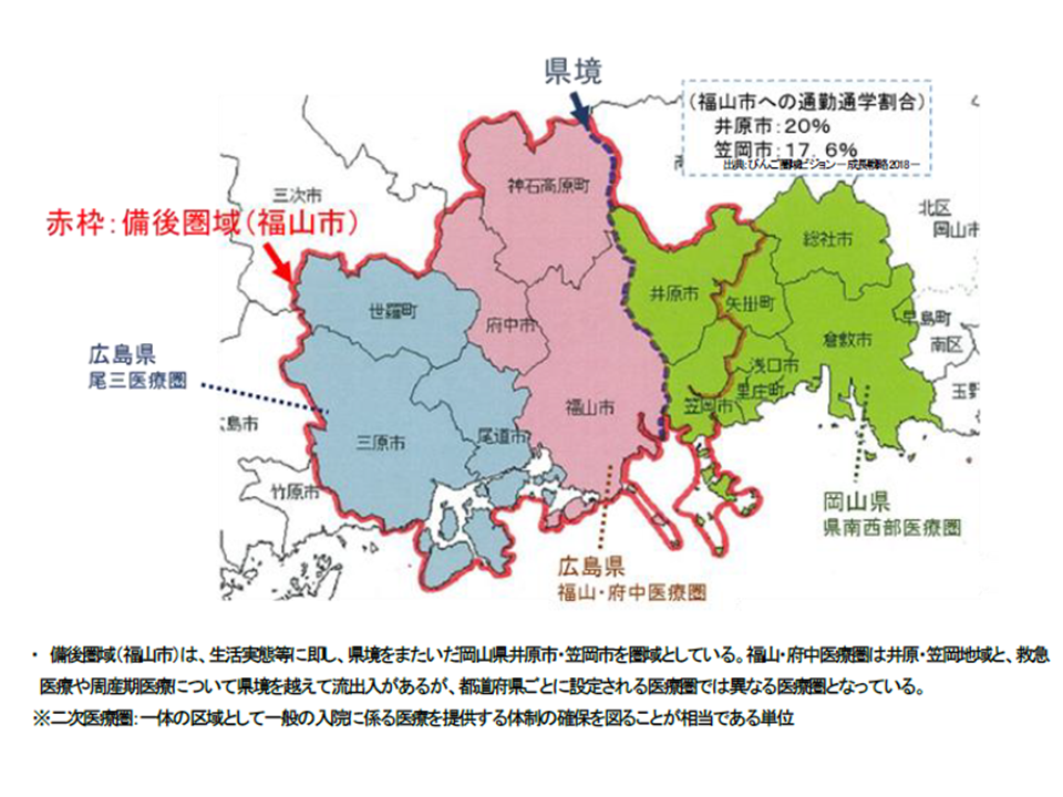 二次医療圏に固執せず 生活実態に即した圏域で医療 介護提供体制を再構築すべき 総務省 Gemmed データが拓く新時代医療